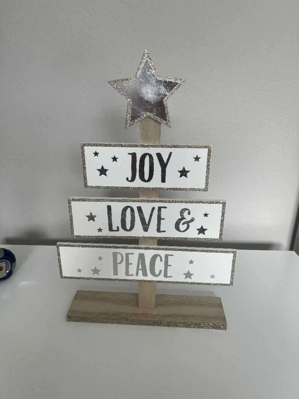 NWT Target Holiday Decor - Joy Love & Peace